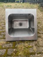 Spoelbak roestvrijstaal, Huis en Inrichting, Keuken | Keukenelementen, Ophalen, Gebruikt, Overige kleuren, 100 tot 150 cm