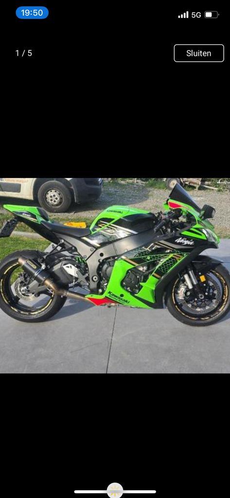 kawasaki ZX10R Ninja KRT editie 2020 9400km in nieuwstaat, Motoren, Motoren | Kawasaki, Particulier, ABS, Ophalen