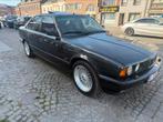 Bmw 535i 1988 MANUEEL ct ok in zeer goede staat 0492840723, Auto's, Achterwielaandrijving, Zwart, Zwart, Leder