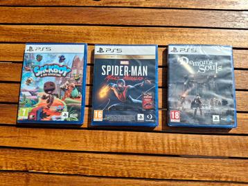 PS5 spelletjes (nog in de verpakking)