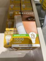 Ledon dubbel click warm wit lot van 11 lampen, Ophalen of Verzenden, Nieuw