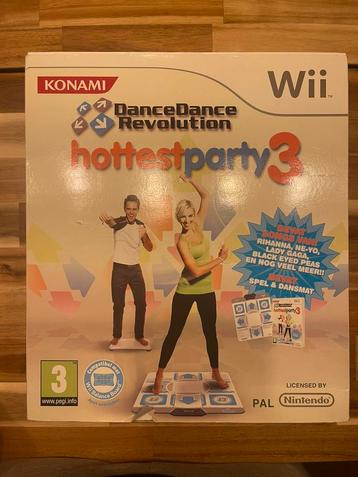 Wii dance dance revolution hottest dance party ZONDER SPEL beschikbaar voor biedingen
