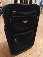 2x zwarte trolley, Plastique dur, Moins de 35 cm, Comme neuf, Enlèvement