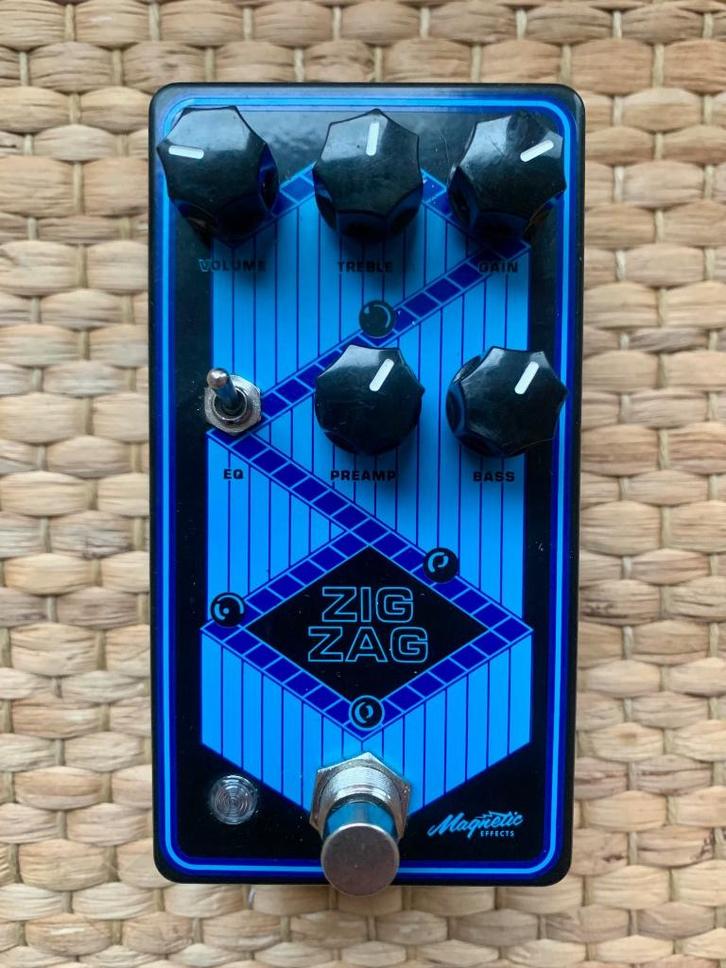 Magnetic Effects Zig-Zag Overdrive, Musique & Instruments, Effets, Comme neuf, Distortion, Overdrive ou Fuzz, Envoi