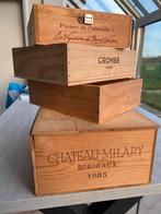 Wijnkist, Ophalen, Gebruikt