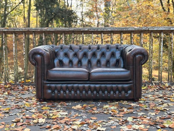 Chesterfield bank, Huis en Inrichting, Zetels | Zetels, Ophalen of Verzenden