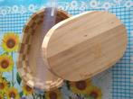 houten mandjes pasen bloemschikken decoratie brood fruit, Ophalen of Verzenden, Zo goed als nieuw
