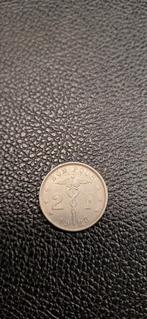 #1#     België 2 frank 1923, Postzegels en Munten, Ophalen of Verzenden