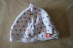 Babymuts wit met sterretjes 38, Kinderen en Baby's, Zeeman, Maat 50, Jongetje of Meisje, Ophalen of Verzenden