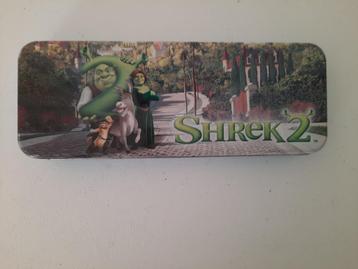 metalen etui / pennendoos SHREK 2 beschikbaar voor biedingen