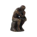 Naar Auguste Rodin Le Penseur De Denker Reproductie in Brons, Antiek en Kunst, Ophalen of Verzenden