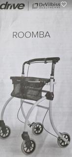 Déambulateur d'intérieur Roomba avec panier et plateau, Divers, Enlèvement, Pliable