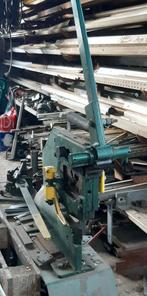 Ijzerschaar + plooimachine(mobiel), Ophalen, Gebruikt