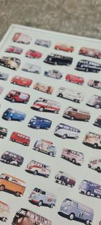 VW Transporter Vintage Retro groot verjaardagsframe, Verzamelen, Ophalen of Verzenden, Zo goed als nieuw