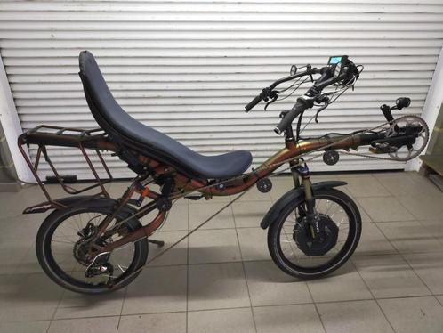 Azub mini elektrisch, Fietsen en Brommers, Elektrische fietsen, Zo goed als nieuw, Overige merken, 50 km per accu of meer, Ophalen