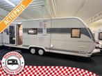 Hobby Excellent Edition 650 UMFE 2024 MOVER + NIEUWE TENT!, Schokbreker, Rondzit, 6 tot 7 meter, Tot en met 5