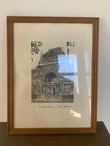 Pentekening: Gerechtshof Antwerpen - Daniel Winkelmans, Enlèvement