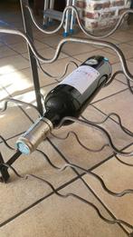 Elegant metalen wijnrek, Huis en Inrichting, Woonaccessoires | Wijnrekken, Ophalen, Zo goed als nieuw, Metaal
