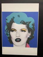 Banksy Kate Moss litho,genummerd met droogstempel, Antiek en Kunst, Kunst | Litho's en Zeefdrukken, Ophalen of Verzenden