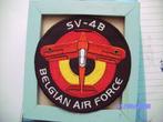 Badge SV-4B Belgian Air Force, Emblème ou Badge, Armée de l'air, Enlèvement ou Envoi