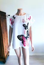 Your Sixth Sense - prachtig T-shirt - top - 44 - ZGAN, Wit, Maat 42/44 (L), Zo goed als nieuw, Korte mouw