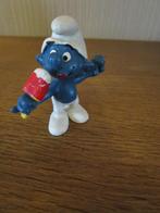 Figurine schtroumpf et sa glace, Verzamelen, Smurfen, Ophalen of Verzenden, Gebruikt, Smulsmurf, Poppetje, Figuurtje of Knuffel