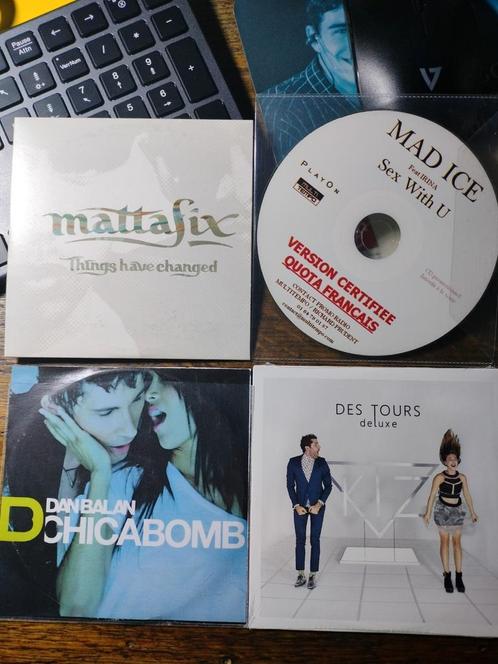 Lot 3 de 10 cds divers artistes, CD & DVD, CD Singles, Utilisé, Enlèvement ou Envoi