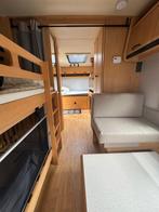 ✅ TE HUUR CARAVAN 5 pers ✅stapelbed✅ airco/verwarming🍂🍂, Caravans en Kamperen, Hobby, Treinzit, 5 tot 6 meter, Stapelbed