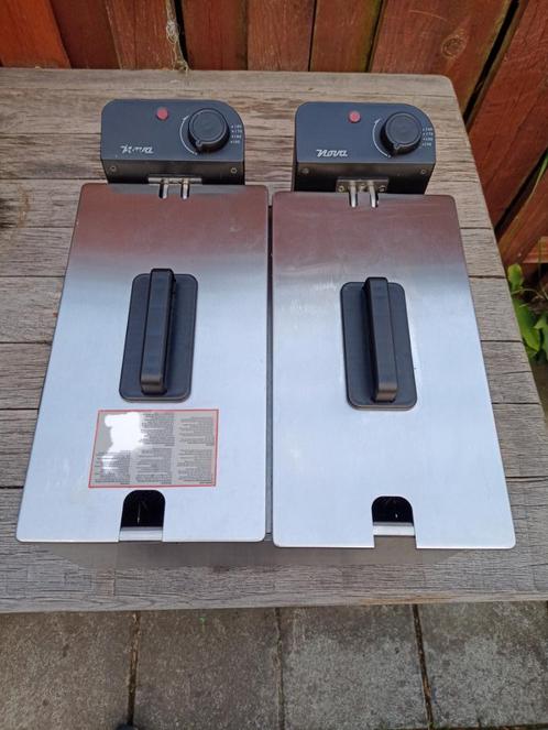 Dubbele friteuse, Elektronische apparatuur, Frituurpannen, Gebruikt, Duo-friteuse, Ophalen