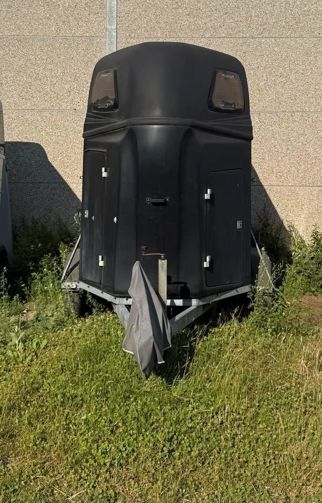 Horta voltaire, Dieren en Toebehoren, Paarden en Pony's | Trailers en Aanhangwagens, Gebruikt, 2-paards trailer, Polyester, Ophalen