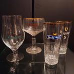 Glazen Gageleer La trappe Maes Jupiler, Verzamelen, Glas en Drinkglazen, Ophalen, Zo goed als nieuw