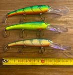 3 Mooie grote diepduikende pluggen gebruikt., Ophalen of Verzenden, Gebruikt, Haak