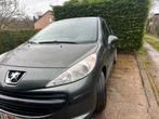 Vend Peugeo 207 1400 essence 129000km, Auto's, Voorwielaandrijving, Zwart, 4 cilinders, Particulier