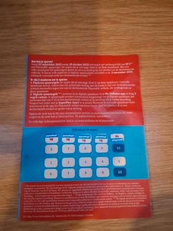 5 spaarzegels delhaize voor aankoop playmobil beschikbaar voor biedingen
