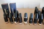 28 tweedehands mondstukken klarinet BB, Ophalen of Verzenden, Gebruikt, Kunststof, Bes-klarinet
