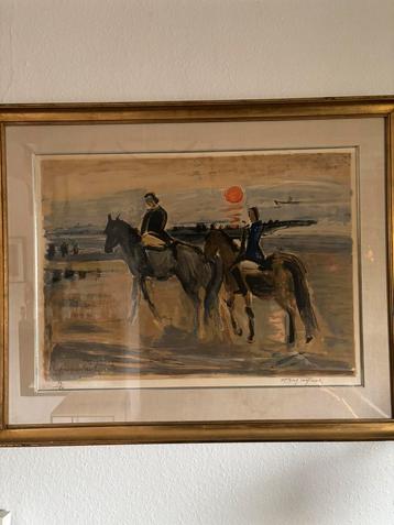 Hubert Malfait litho beschikbaar voor biedingen