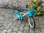 Decathlon Btwin 16" 4-6j Blue Princess kinderfiets, Fietsen en Brommers, Fietsen | Kinderfietsjes, Ophalen, Zo goed als nieuw