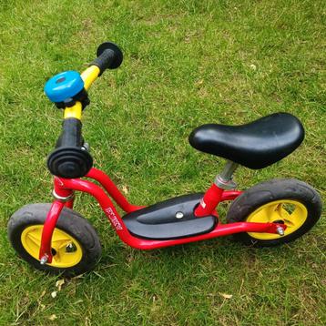 Pukky loopfiets rood en geel, Kinderen en Baby's, Ophalen, Zo goed als nieuw, Loopfiets