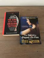 The girl with the dragon tattoo Millennium Series part 1 + 2, Enlèvement ou Envoi, Comme neuf, Stieg Larsson