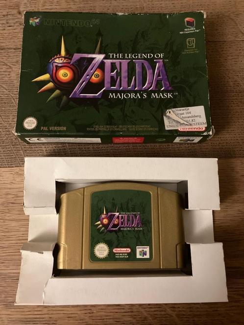 Zelda Majora’s mask nintendo 64, Consoles de jeu & Jeux vidéo, Jeux | Nintendo 64, Utilisé, Enlèvement ou Envoi