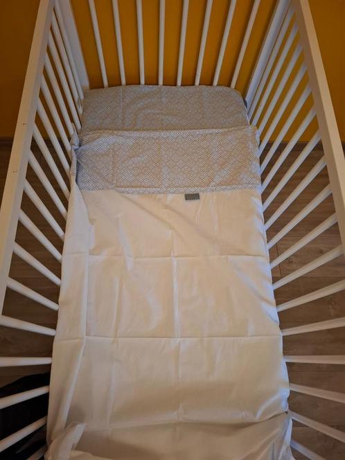 Pericles lakenset kinderbed blauw motiefje, Kinderen en Baby's, Dekens, Slaapzakjes en Inbakerproducten, Gebruikt, Overige typen