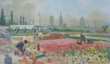 FLOR VAN ACKER / GAND L'HORTICULTURE / CHROMOLITHO 70x109cm beschikbaar voor biedingen