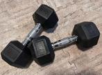 Paar dumbbells - 2 x 10 kg - Gorilla Sports, Sport en Fitness, Ophalen, Zo goed als nieuw, Borst, Dumbbell