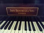 Vleugelpiano, kwart, John Brinsmead & sons., Muziek en Instrumenten, Piano's, Vleugel, Gebruikt, Bruin, Ophalen