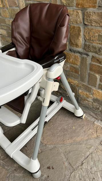 Zeer fijne eetstoel / kinderstoel PEG-PEREGO, Enfants & Bébés, Enlèvement, Comme neuf
