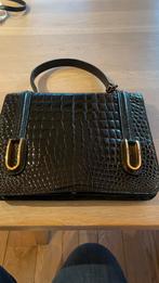 Sac à main Delveaux en croco, Enlèvement, Comme neuf, Sac à main