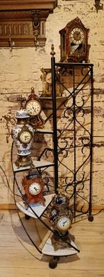 Smeedijzeren decoratie wenteltrap met marmer te koop., Enlèvement