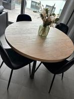 Eettafel met 4 stoelen ( moet weg ), Huis en Inrichting, Tafels | Eettafels, Ophalen