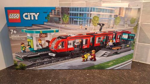 Lego City 60423 Stadstram en station ONGEOPEND, Kinderen en Baby's, Speelgoed | Duplo en Lego, Nieuw, Lego, Complete set, Ophalen of Verzenden