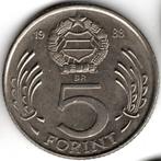 Hongarije : 5 Forint 1988  KM#635  Ref 14257, Ophalen of Verzenden, Losse munt, Hongarije